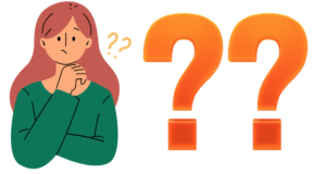 double question mark graphics