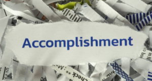 Accomplishment
