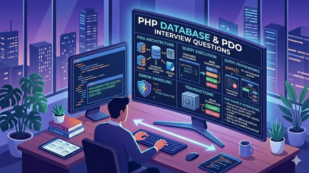 PHP Database and PDO Interview Questions