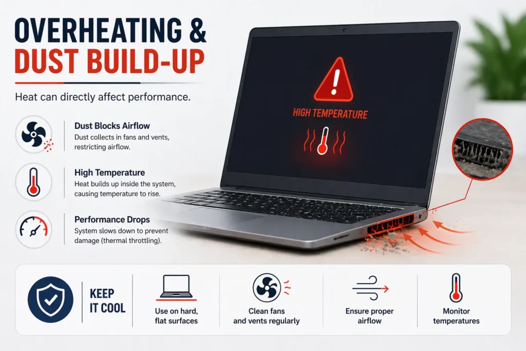  Overheating & Dust Build-Up