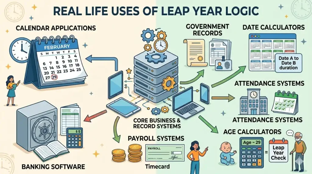 Real Life Uses of Leap Year Logic