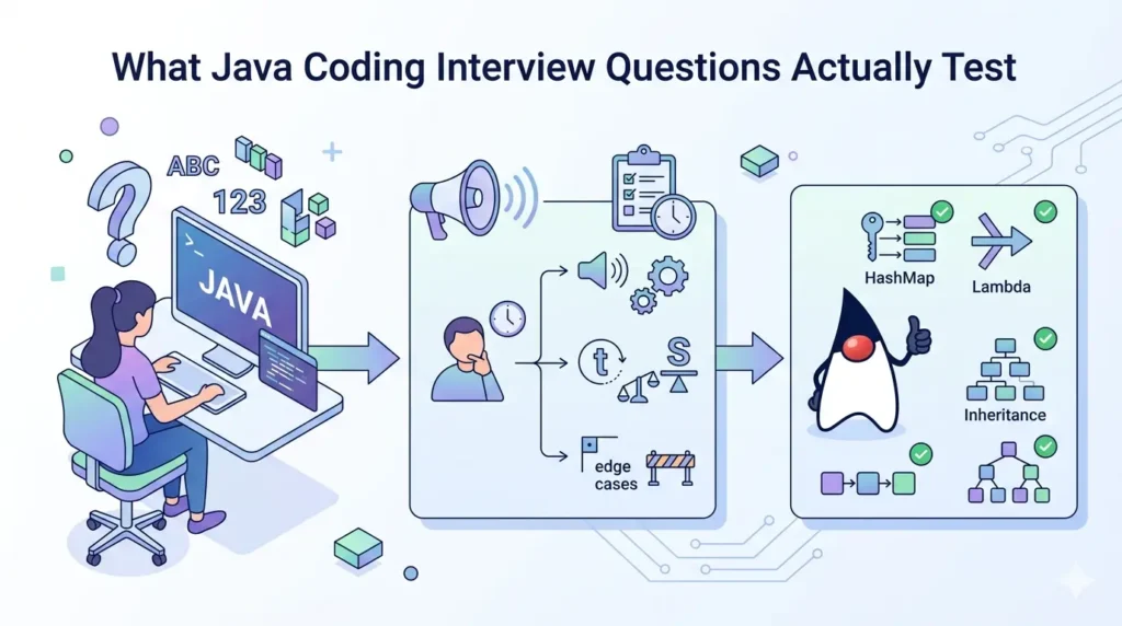What Java Coding Interview Questions Actually Test