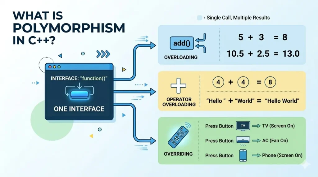 What is Polymorphism in C++?