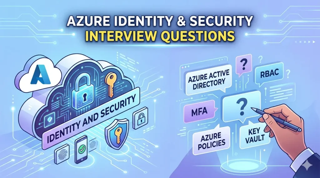 Azure Identity and Security Interview Questions 