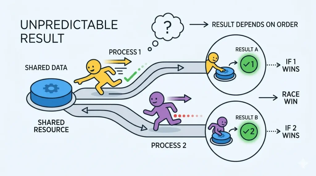 What is Race Condition in OS?