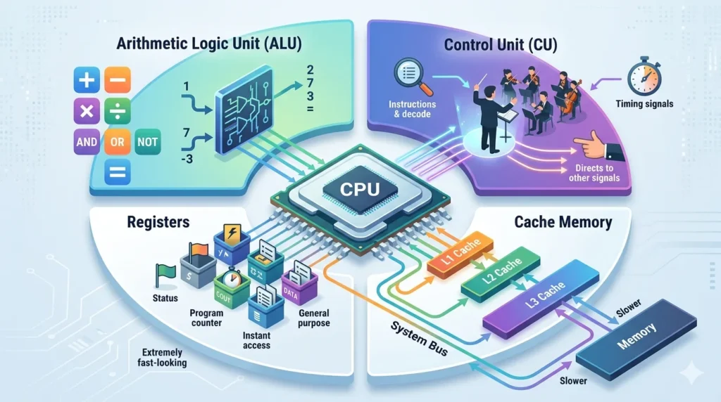 Components of a CPU