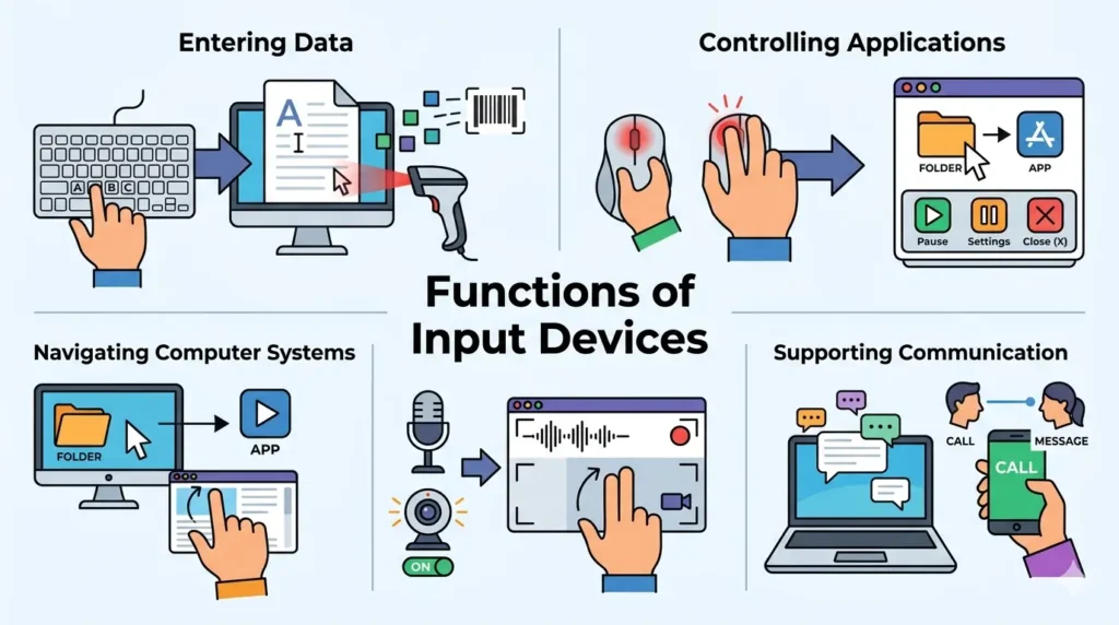 Functions of Input Devices
