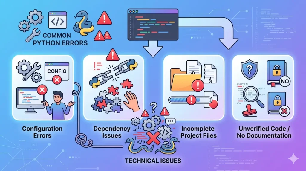 Common Dowsstrike2045 Python Errors
