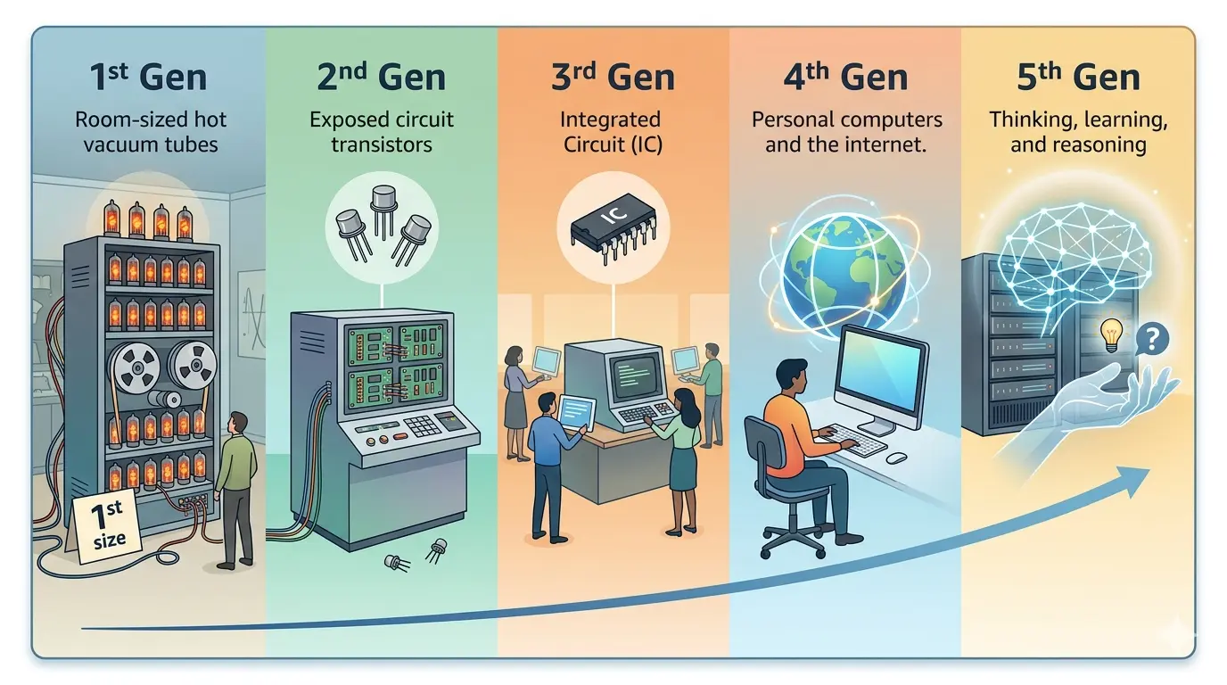 How Fifth Generation Computers Are Different from Earlier Generations