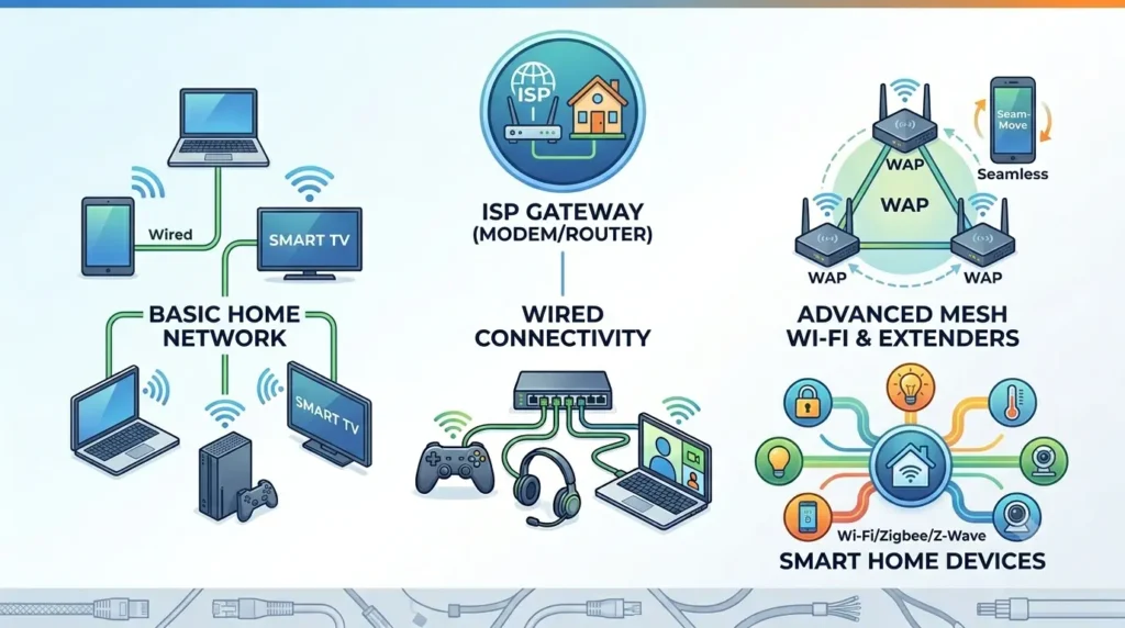 Communication Devices Used in Home Networks