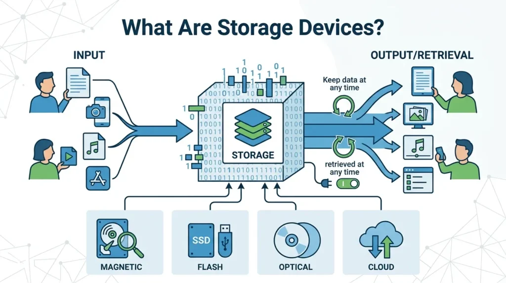 What Are Storage Devices?