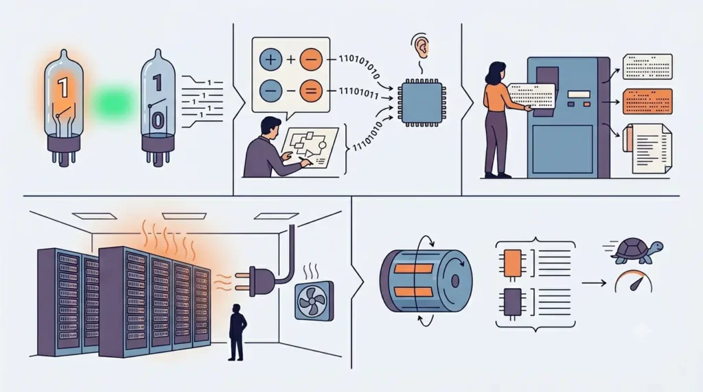 Key Characteristics of First Generation Computers