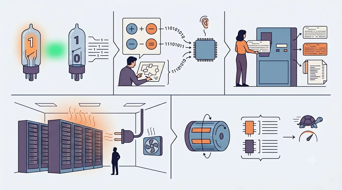 Key Characteristics of First Generation Computers