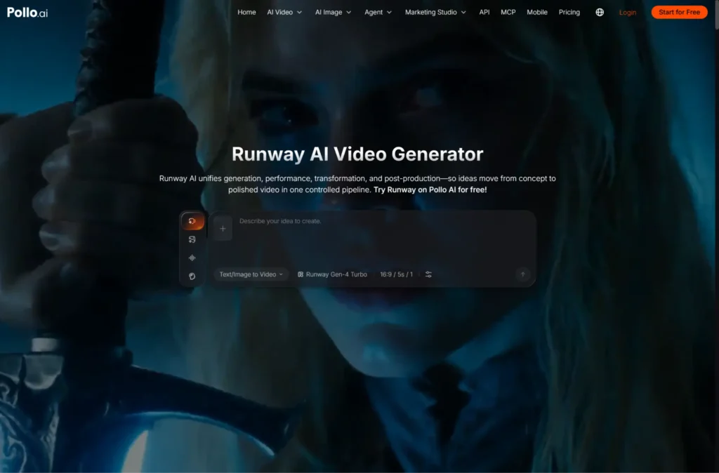 runway ai generator